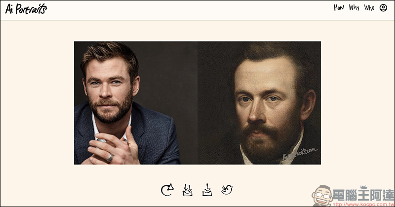 AI Portraits 運用 AI 人工智慧演算 將人像照片一鍵轉換藝術肖像畫 - 電腦王阿達 AI Portraits 運用 AI 人工智慧演算 將人像照片一鍵轉換藝術肖像畫 - 電腦王阿達