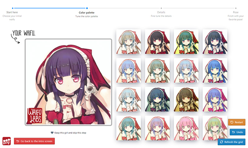 網友自製二次元老婆產生器「 Waifu Labs 」,沒有真愛就自己捏一個 - 電腦王阿達 網友自製二次元老婆產生器「 Waifu Labs 」,沒有真愛就自己捏一個 - 電腦王阿達