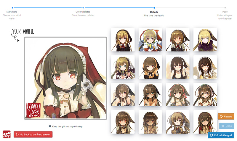 網友自製二次元老婆產生器「 Waifu Labs 」,沒有真愛就自己捏一個 - 電腦王阿達 網友自製二次元老婆產生器「 Waifu Labs 」,沒有真愛就自己捏一個 - 電腦王阿達