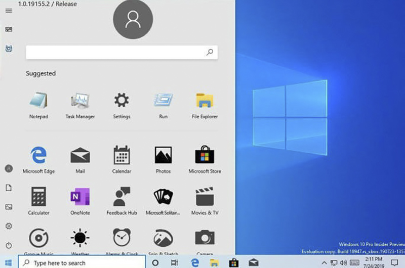 Windows 10 全新開始選單 Windows 10 全新開始選單