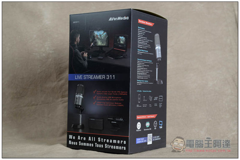 實況主神物 AVerMedia LIVE STREAMER BO311 實況大禮包開箱! - 電腦王阿達 實況主神物 AVerMedia LIVE STREAMER BO311 實況大禮包開箱! - 電腦王阿達