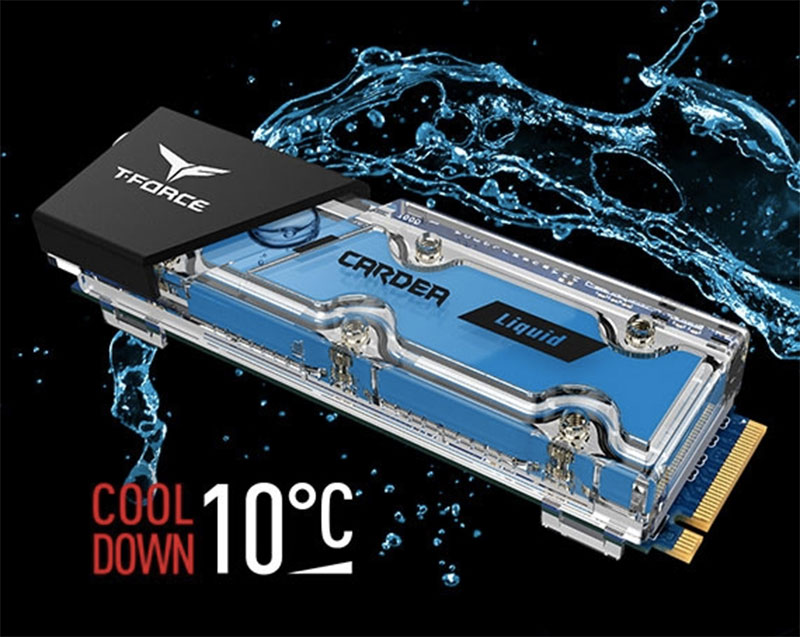 全球首款液冷 SSD T-FORCE CARDEA Liquid M.2 誕生,自體循環有效降溫 - 電腦王阿達 全球首款液冷 SSD T-FORCE CARDEA Liquid M.2 誕生,自體循環有效降溫 - 電腦王阿達