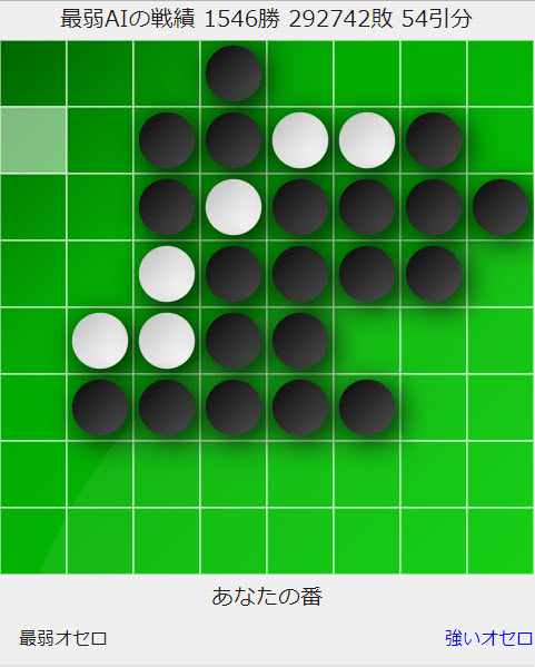 「 史上最弱AI黑白棋 」開放挑戰中 AI勝率約0.5% - 電腦王阿達 「 史上最弱AI黑白棋 」開放挑戰中 AI勝率約0.5% - 電腦王阿達