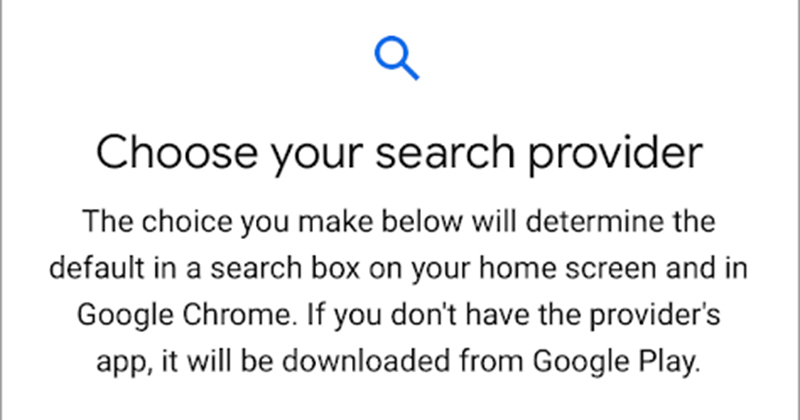 想成為歐洲 Android 手機預設搜尋引擎?Google:請付錢! - 電腦王阿達 Choose your search provider
