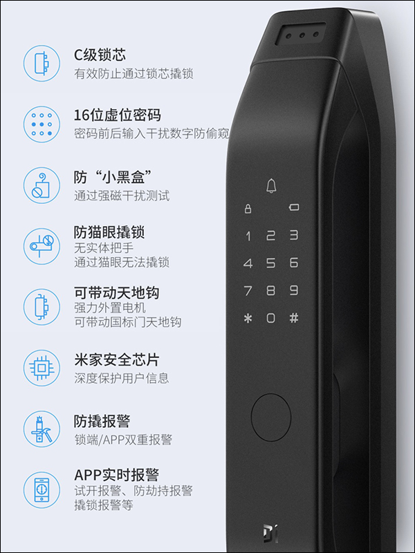 小米有品 推出 小嘀人臉識別智能鎖R5 ,支援 3D 人臉辨識開鎖 - 電腦王阿達 小米有品 推出 小嘀人臉識別智能鎖R5 ,支援 3D 人臉辨識開鎖 - 電腦王阿達