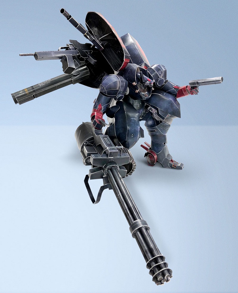 《 鋼鐵蒼狼 混沌之戰 XD 》免費釋出「鋼鐵蒼狼」機甲紙模型 組裝時間約80小時 - 電腦王阿達 《 鋼鐵蒼狼 混沌之戰 XD 》免費釋出「鋼鐵蒼狼」機甲紙模型 組裝時間約80小時 - 電腦王阿達