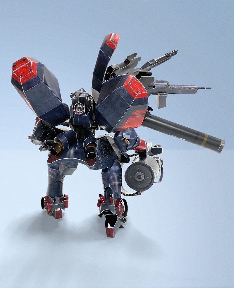 《 鋼鐵蒼狼 混沌之戰 XD 》免費釋出「鋼鐵蒼狼」機甲紙模型 組裝時間約80小時 - 電腦王阿達 《 鋼鐵蒼狼 混沌之戰 XD 》免費釋出「鋼鐵蒼狼」機甲紙模型 組裝時間約80小時 - 電腦王阿達