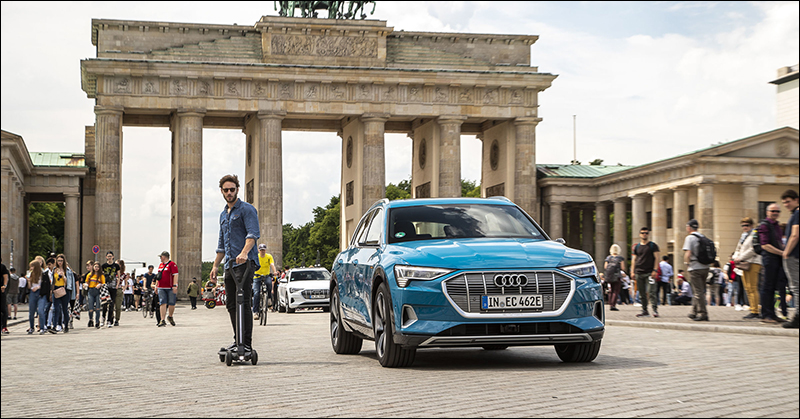 Audi e-tron Scooter 電動滑板車 推出,預計 2020 年底開始販售 - 電腦王阿達 Audi e-tron Scooter