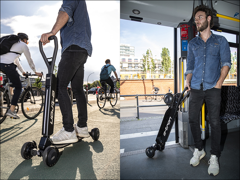 Audi e-tron Scooter 電動滑板車 推出,預計 2020 年底開始販售 - 電腦王阿達 Audi e-tron Scooter 電動滑板車 推出,預計 2020 年底開始販售 - 電腦王阿達