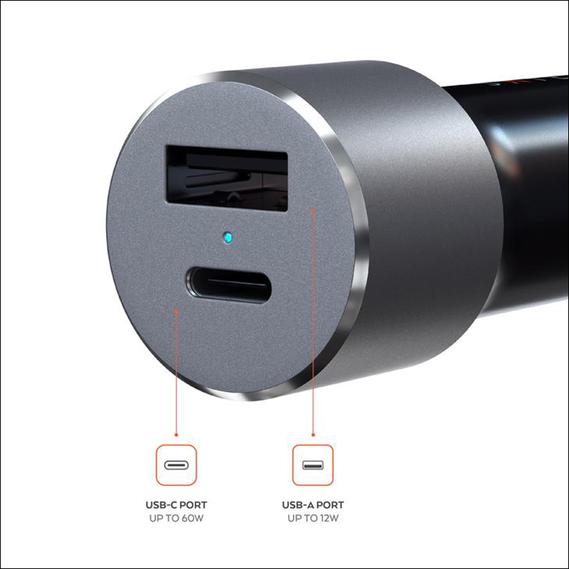 Satechi 72W USB-C PD 車載充電器 推出，可在旅途中為 MacBook Pro 和 iPhone 等裝置供電 - 電腦王阿達