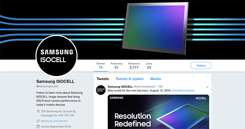 1 億畫素正式降臨手機前, Samsung 將分享新 ISOCELL 感光元件更多細節 - 電腦王阿達 1 億畫素正式降臨手機前, Samsung 將分享新 ISOCELL 感光元件更多細節 - 電腦王阿達