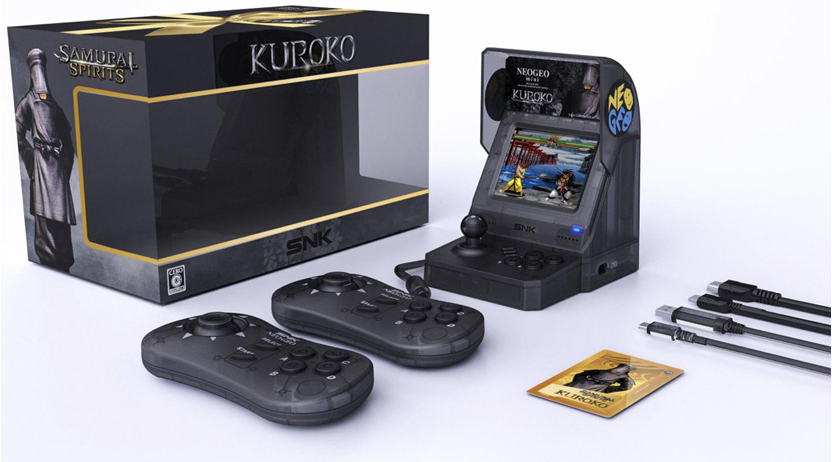 「 NEOGEO mini 侍魂 曉 限定數量套組 」限量3000台 追加收錄 8 款遊戲 - 電腦王阿達 「 NEOGEO mini 侍魂 曉 限定數量套組 」限量3000台 追加收錄 8 款遊戲