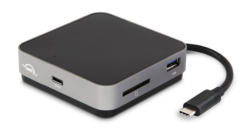 OWC 推對應 100W 的 USB-C Travel Dock 轉接器 OWC 推對應 100W 的 USB-C Travel Dock 轉接器