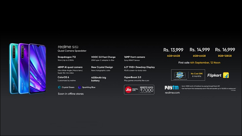 realme 5 系列 印度發表,全系列配備四鏡頭主相機手機,價格依舊「敢越級」 - 電腦王阿達 realme 5 系列 印度發表,全系列配備四鏡頭主相機手機,價格依舊「敢越級」 - 電腦王阿達