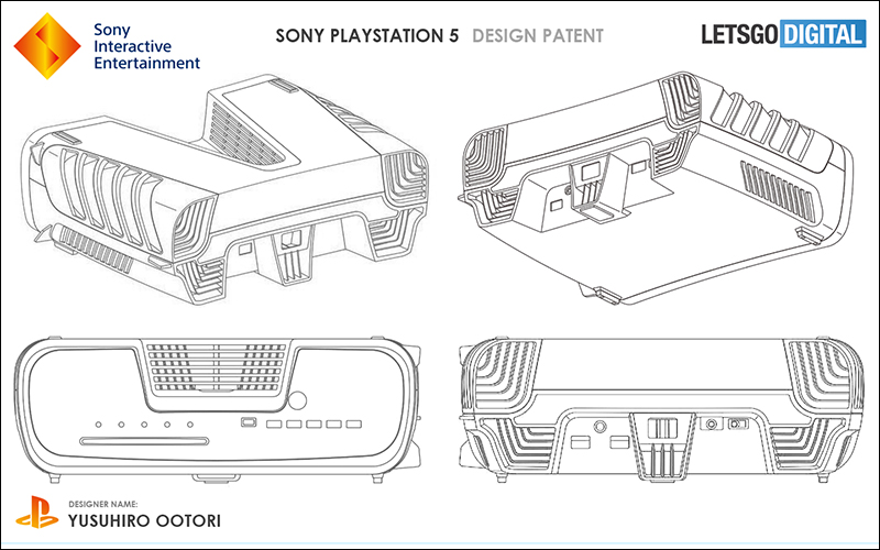 Sony PlayStation 5 設計專利曝光 ：採用深 V 散熱凹槽機殼設計 - 電腦王阿達