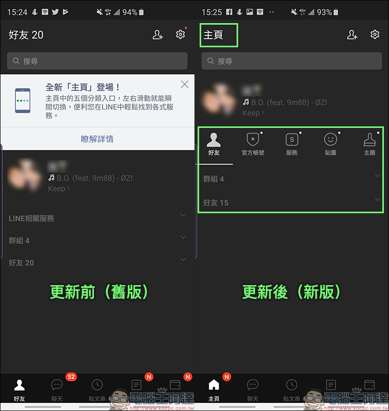 LINE全新「主頁」 正式上線 !整合五大分類入口,資訊一目暸然 - 電腦王阿達 LINE全新「主頁」 正式上線 !整合五大分類入口,資訊一目暸然 - 電腦王阿達
