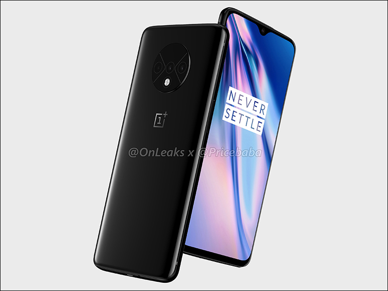 OnePlus 7T 渲染圖曝光!維持水滴全螢幕設計,但主相機設計也改為圓形排列 - 電腦王阿達 OnePlus 7T 渲染圖曝光!維持水滴全螢幕設計,但主相機設計也改為圓形排列 - 電腦王阿達