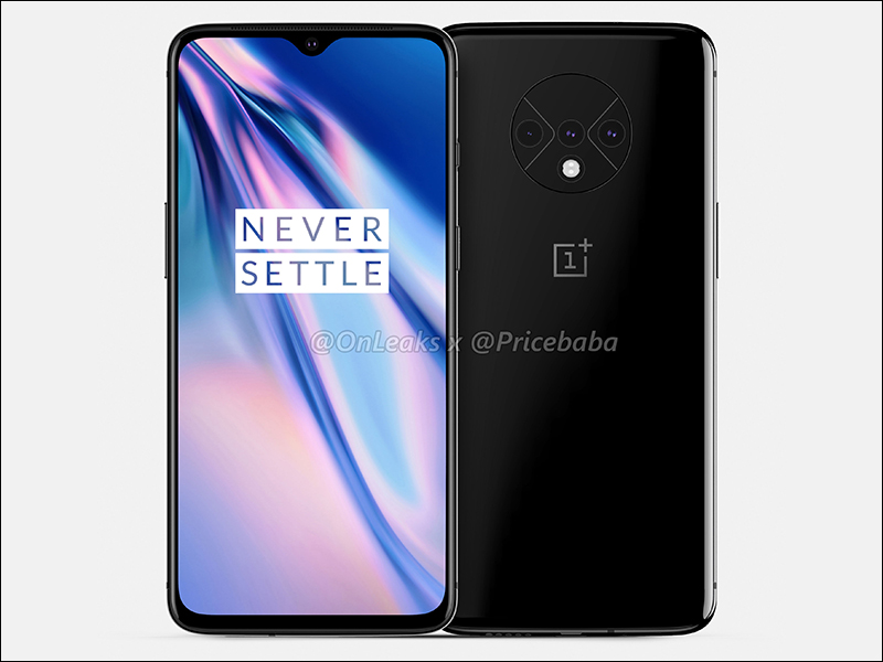 OnePlus 7T 渲染圖曝光!維持水滴全螢幕設計,但主相機設計也改為圓形排列 - 電腦王阿達 OnePlus 7T 渲染圖曝光!維持水滴全螢幕設計,但主相機設計也改為圓形排列 - 電腦王阿達