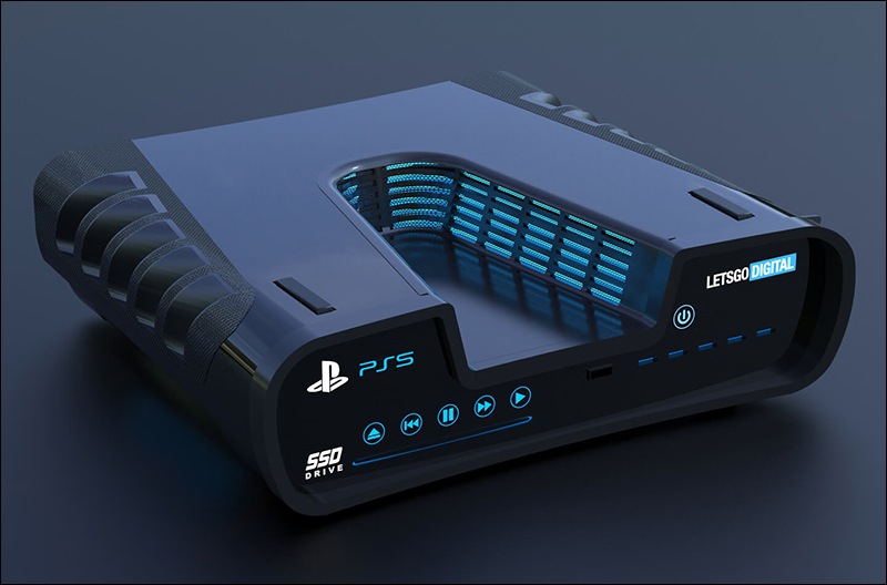 外媒以 PlayStation 5 外觀設計專利製作 3D 渲染圖 - 電腦王阿達 外媒以 PlayStation 5 外觀設計專利製作 3D 渲染圖 - 電腦王阿達