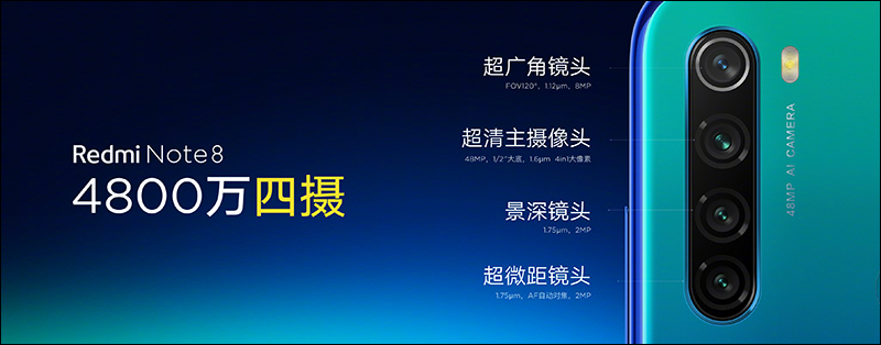 紅米 Redmi Note 8 、 Redmi Note 8 Pro 正式發表:全系列皆配備四鏡頭主相機、一樣極致性價比,但定位大不同 - 電腦王阿達 紅米 Redmi Note 8 、 Redmi Note 8 Pro 正式發表:全系列皆配備四鏡頭主相機、一樣極致性價比,但定位大不同 - 電腦王阿達