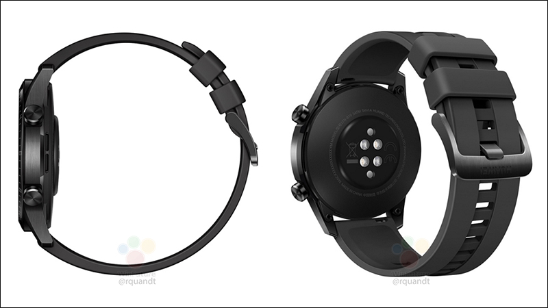 華為 Huawei Watch GT 2 外觀曝光，傳將採用更大容量電池、螢幕也有升級 - 電腦王阿達