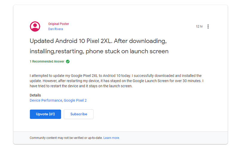 Android 10 Android 10