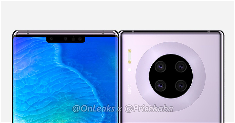 華為 Huawei Mate 30 Pro 來自爆料大神釋出的最新渲染,將於 9/19 正式發表 - 電腦王阿達 華為 Huawei Mate 30