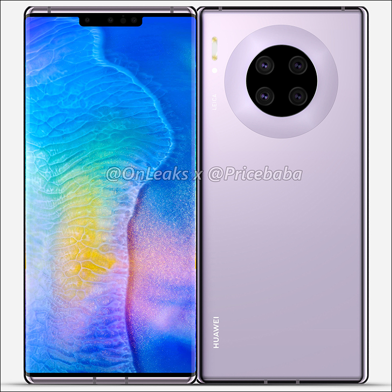 華為 Huawei Mate 30 Pro 來自爆料大神釋出的最新渲染,將於 9/19 正式發表 - 電腦王阿達 華為 Huawei Mate 30 Pro 來自爆料大神釋出的最新渲染,將於 9/19 正式發表 - 電腦王阿達