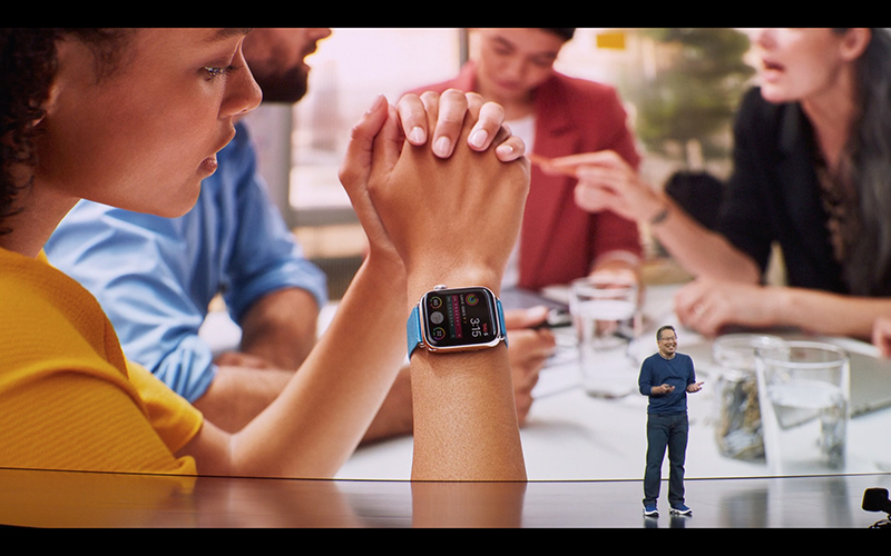 Apple Watch Series 5 發表 ：加入 AOD 顯示 ，加入鈦金屬、陶瓷錶殼， 9 /12 開始預購 - 電腦王阿達