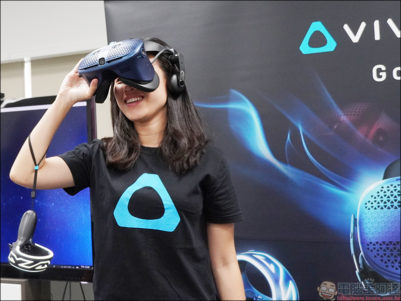 免定位器沉浸式 VR 體驗！ VIVE Cosmos 正式在台開賣 - 電腦王阿達