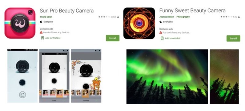 Android 兩款相機應用 Apps 被發現內含惡意廣告,總下載量達 150 萬 - 電腦王阿達 Android 兩款相機應用 Apps 被發現內含惡意廣告,總下載量達 150 萬 - 電腦王阿達