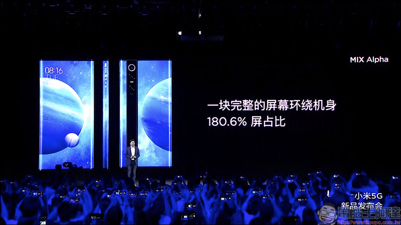 小米 MIX Alpha 概念手機 亮相,搭載 180% 超高螢幕占比「環繞屏」、1.08億像素,售價高達 8.7 萬台幣 - 電腦王阿達 小米 MIX Alpha 概念手機 亮相,搭載 180% 超高螢幕占比「環繞屏」、1.08億像素,售價高達 8.7 萬台幣 - 電腦王阿達
