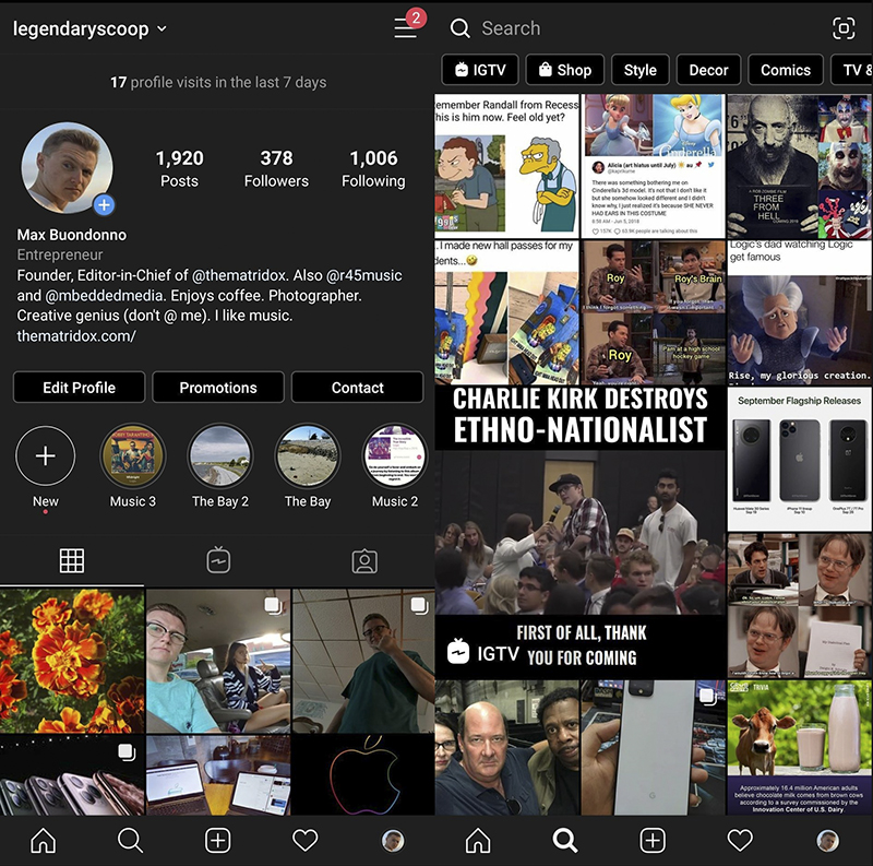 Instagram 暗黑模式開始測試,你有收到嗎? - 電腦王阿達 Instagram 暗黑模式開始測試,你有收到嗎? - 電腦王阿達