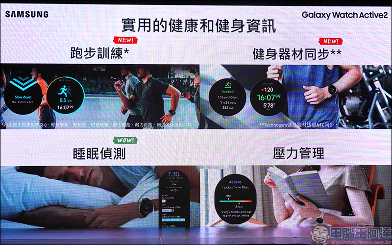 Samsung Galaxy Watch Active2 正式在台推出，時尚外型功能再進化 - 電腦王阿達