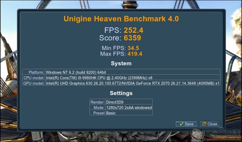 2019-10-05 11_49_17-Unigine Heaven Benchmark 4.0 Basic (Direct3D9) 2019-10-05 11_49_17-Unigine Heaven Benchmark 4.0 Basic (Direct3D9)