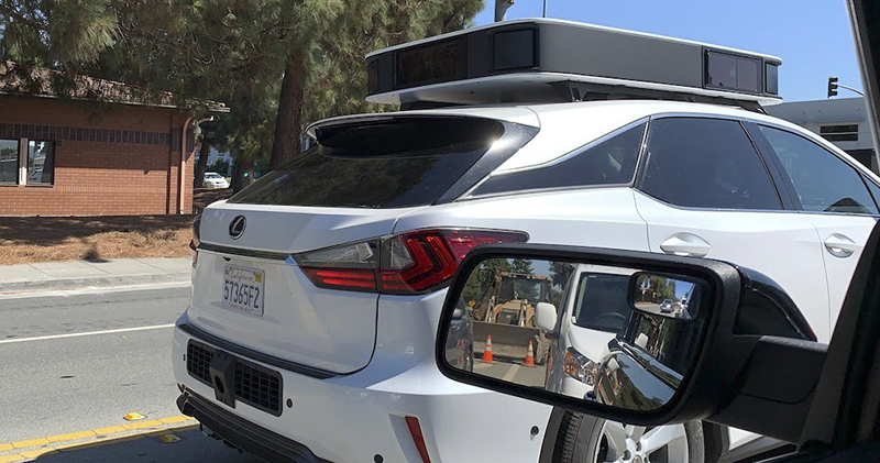 Apple 自動駕駛測試車 Apple 自動駕駛測試車