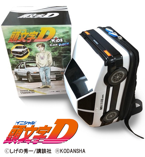 Camshop 《頭文字D》AE86 兒童背包 每個小孩都能駕馭86 - 電腦王阿達 Camshop 《頭文字D》 AE86 兒童背包 每個小孩都能駕馭86