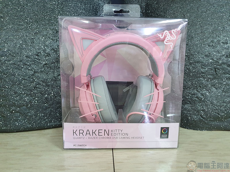 Razer Kraken Kitty Edition 電競耳麥開箱,萌萌粉紅戰鬥喵 - 電腦王阿達 Razer Kraken Kitty Edition 電競耳麥開箱,萌萌粉紅戰鬥喵 - 電腦王阿達