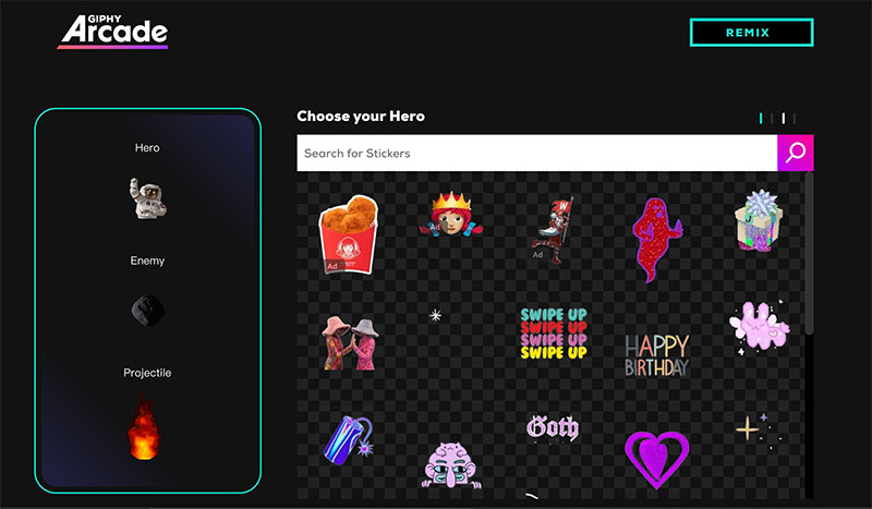 新服務 Giphy Arcade 推出,讓你在網路上玩、創建與分享迷你小遊戲 - 電腦王阿達 新服務 Giphy Arcade 推出,讓你在網路上玩、創建與分享迷你小遊戲 - 電腦王阿達