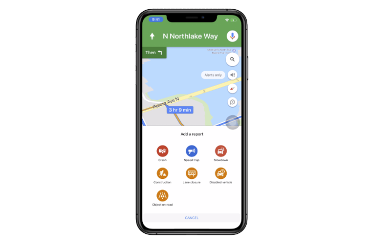 Google Maps 事故與測速照相回報功能 ，本週開始在全球推送（iOS 也有！） - 電腦王阿達
