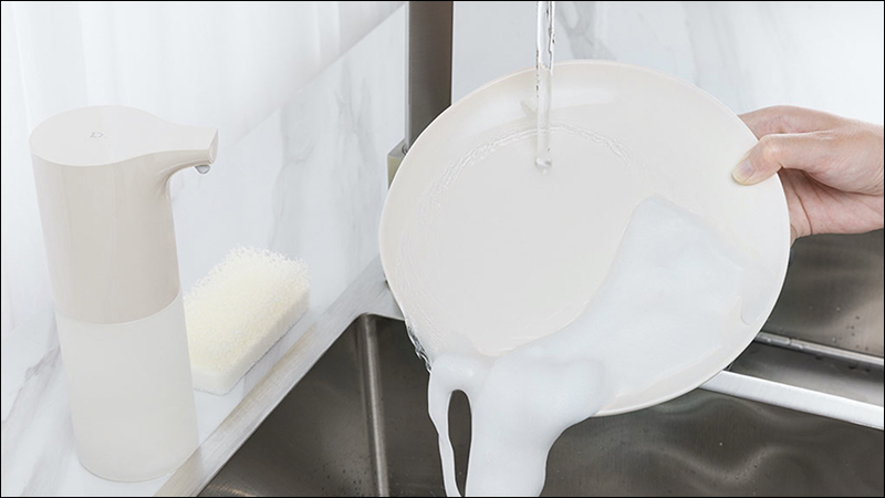 小米米家自動泡沫洗潔精機 推出：免接觸自動出泡，洗碗、清洗蔬果超安心，約新台幣 340 元 - 電腦王阿達