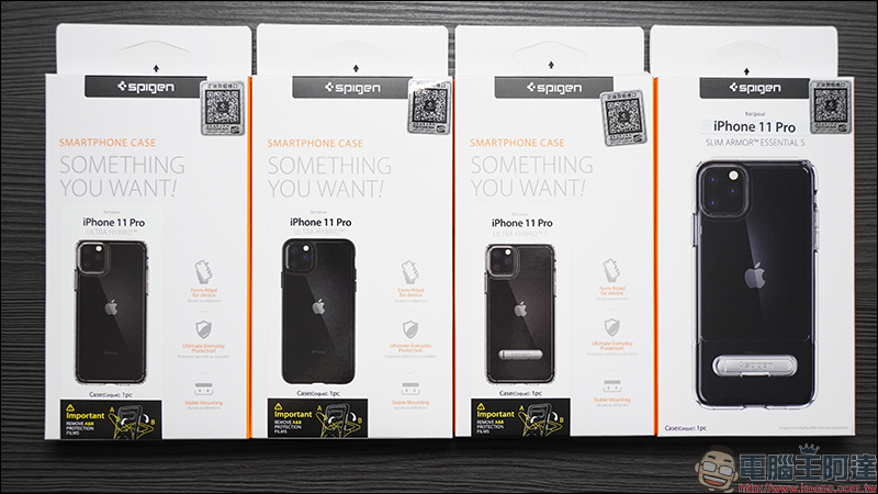 Spigen iPhone 11 系列防摔保護殼 開箱動手玩： Ultra Hybrid、Ultra Hybrid S、Slim Armor Essential S 兼具外型、防摔、實用追劇需求 - 電腦王阿達