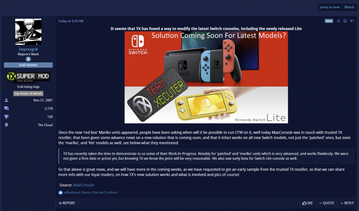 新版Switch電力加強版,與Switch lite已遭破解?! - 電腦王阿達 新版Switch電力加強版,與Switch lite已遭破解?! - 電腦王阿達
