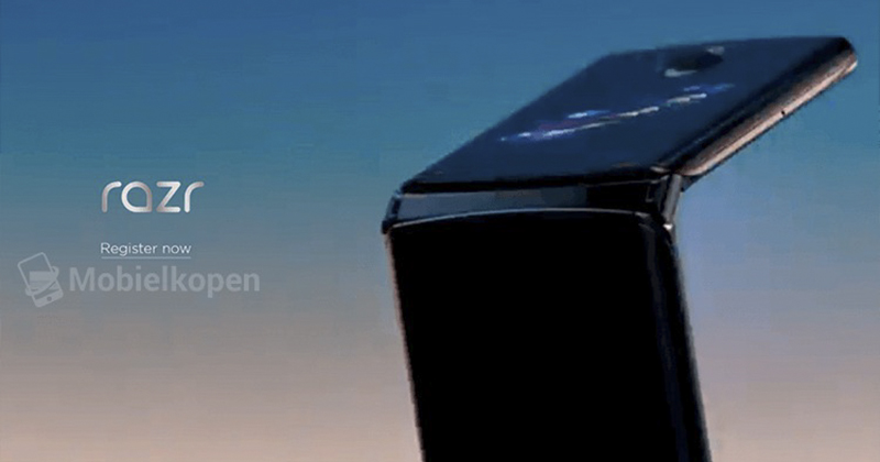 Motorola Razr 疑似官圖提前洩漏 Motorola Razr 疑似官圖提前洩漏