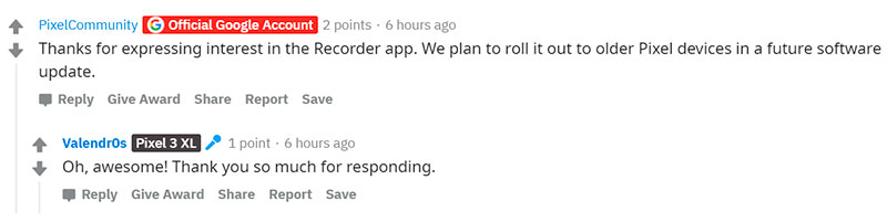 Recorder Recorder