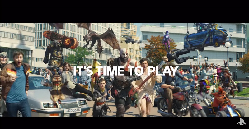 PS4「 It’s time to play!」宣傳影片PlayStation遊戲角色與真人競演 - 電腦王阿達 PS4「 It’s time to play! 」宣傳影片PlayStation遊戲角色與真人競演