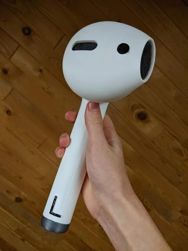 國外網友自製超大 AirPods ,真的可以聽音樂! - 電腦王阿達 國外網友自製超大 AirPods ,真的可以聽音樂! - 電腦王阿達