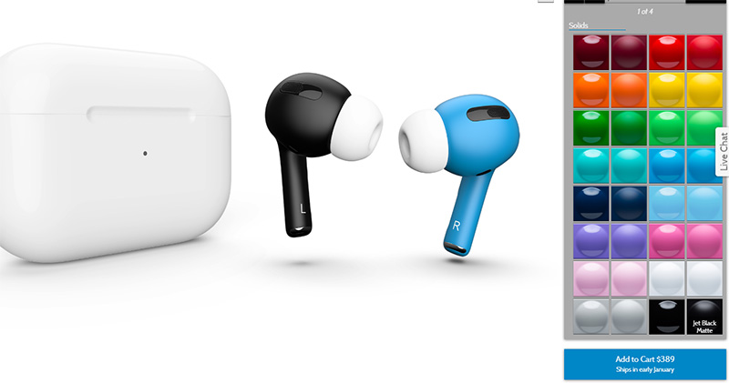 ColorWare 推出 AirPods Pro 顏色客製化服務,給你白色以外的選擇 - 電腦王阿達 ColorWare 推出 AirPods Pro 顏色客製化服務,給你白色以外的選擇 - 電腦王阿達