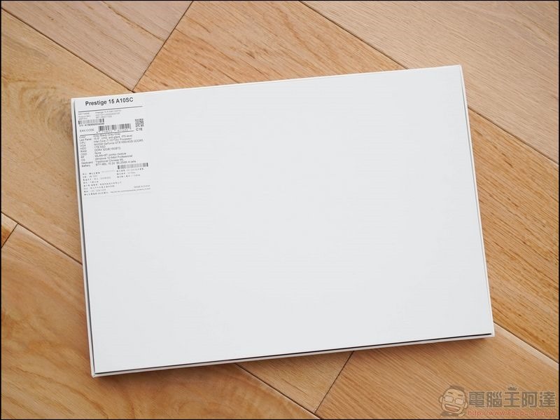 MSI Prestige 15 開箱 - 08 MSI Prestige 15 開箱 - 08