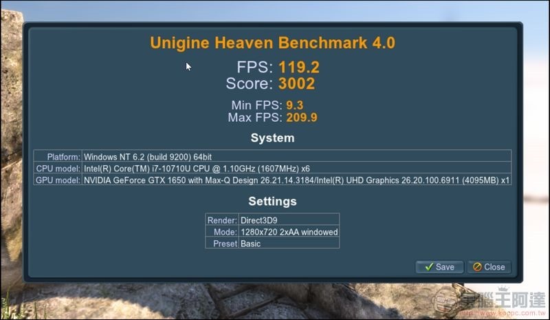 MSI Prestige 15 系統與效能測試 - 24 MSI Prestige 15 系統與效能測試 - 24